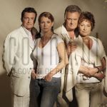 24-05-2004 Cast Hemelen, Frederique Huydts, Johnny Kraaykamp jr., Bea Meulman and Carol van Herwijnen at studio in Amsterdam, by order of Stage-entertainment. May 24, 2004.

[keywords]Posed[/keywords]